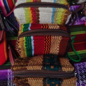 Monedero Bombón Multicolor Artesanal