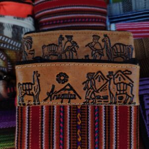 Monedero de Cuero y Manta Premium